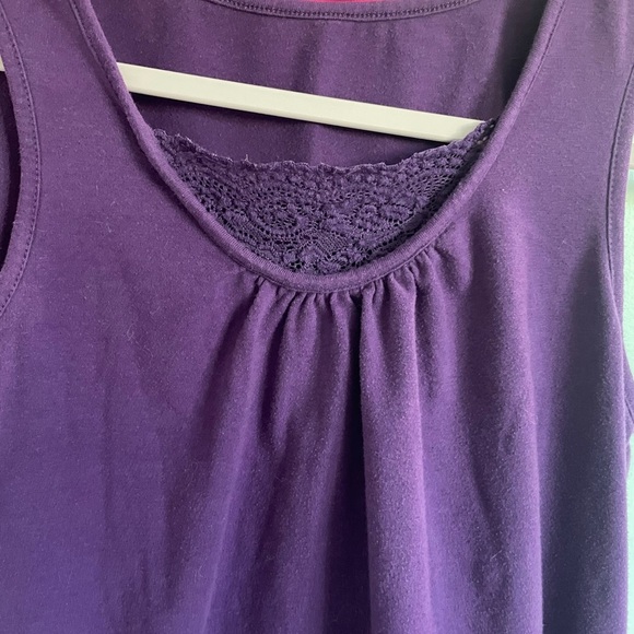 Avon’s Signature Collection Vibrant Sleeveless Tank Tops - Fuchsia & Plum in S/P - Picture 3 of 9